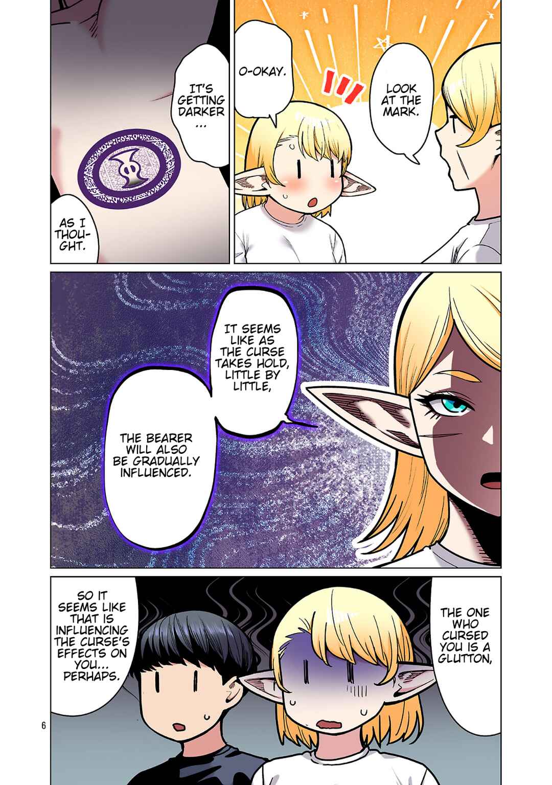 Page 7 Chapter 25 Shin Elf-san wa Yaserarenai. (Official Colored)