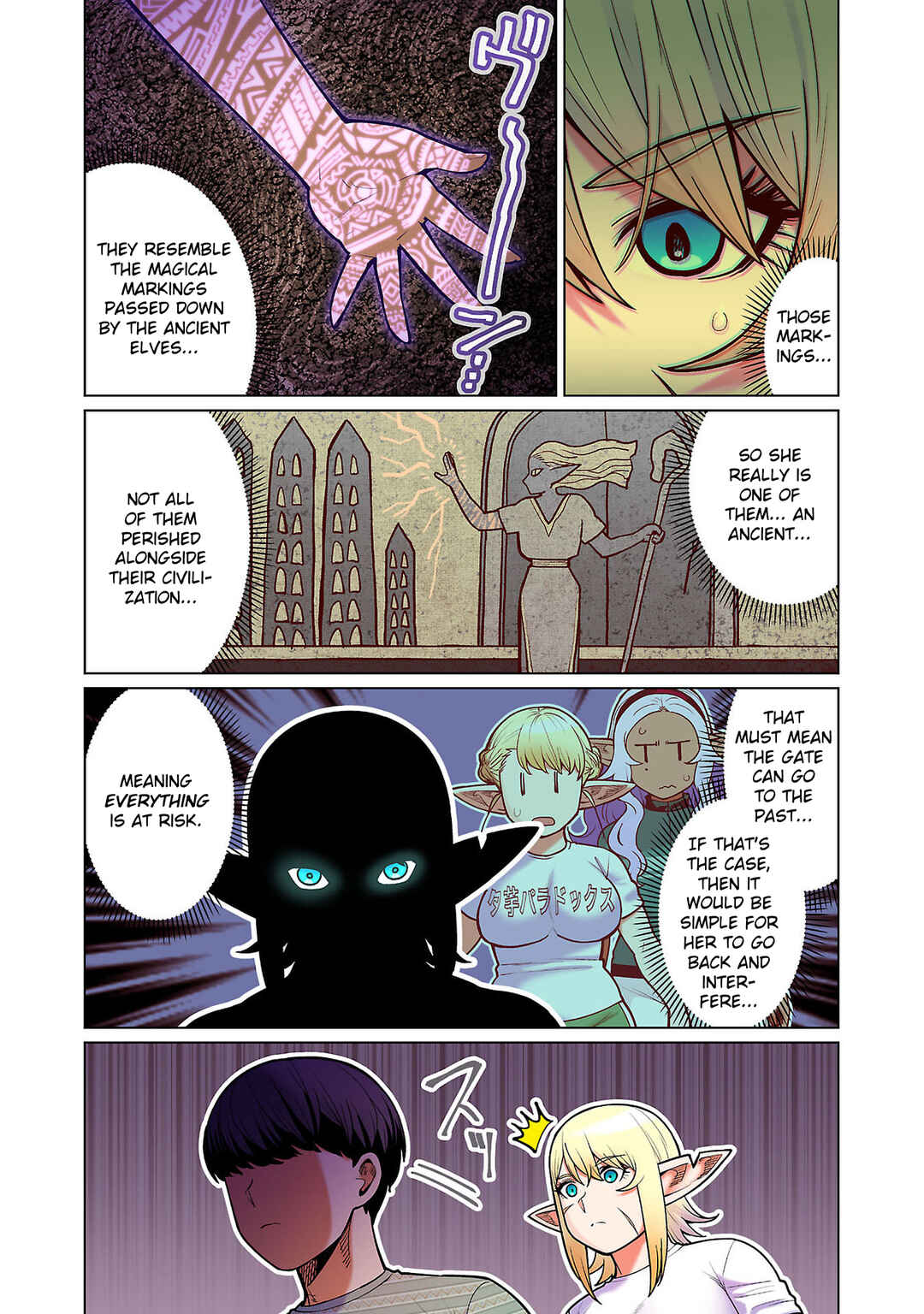Page 22 Chapter 14 Shin Elf-san wa Yaserarenai. (Official Colored)