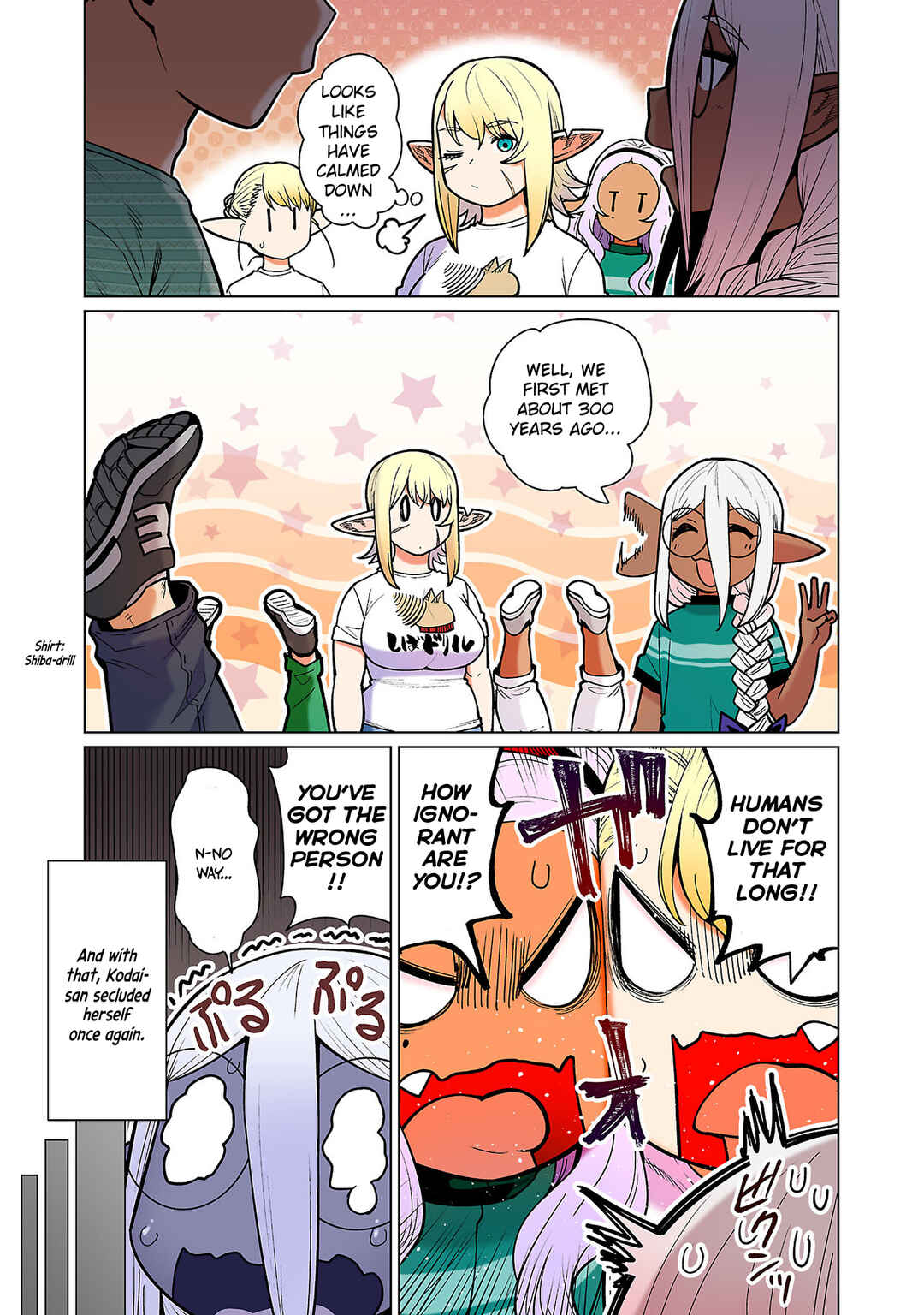 Page 24 Chapter 14 Shin Elf-san wa Yaserarenai. (Official Colored)