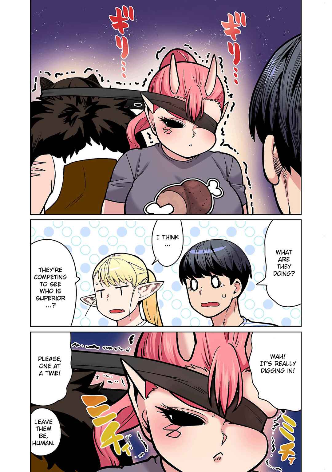 Page 21 Chapter 19 Shin Elf-san wa Yaserarenai. (Official Colored)
