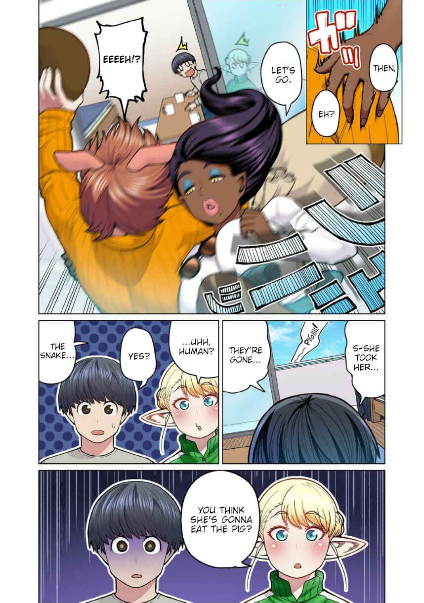 Page 9 Chapter 5 Shin Elf-san wa Yaserarenai. (Official Colored)