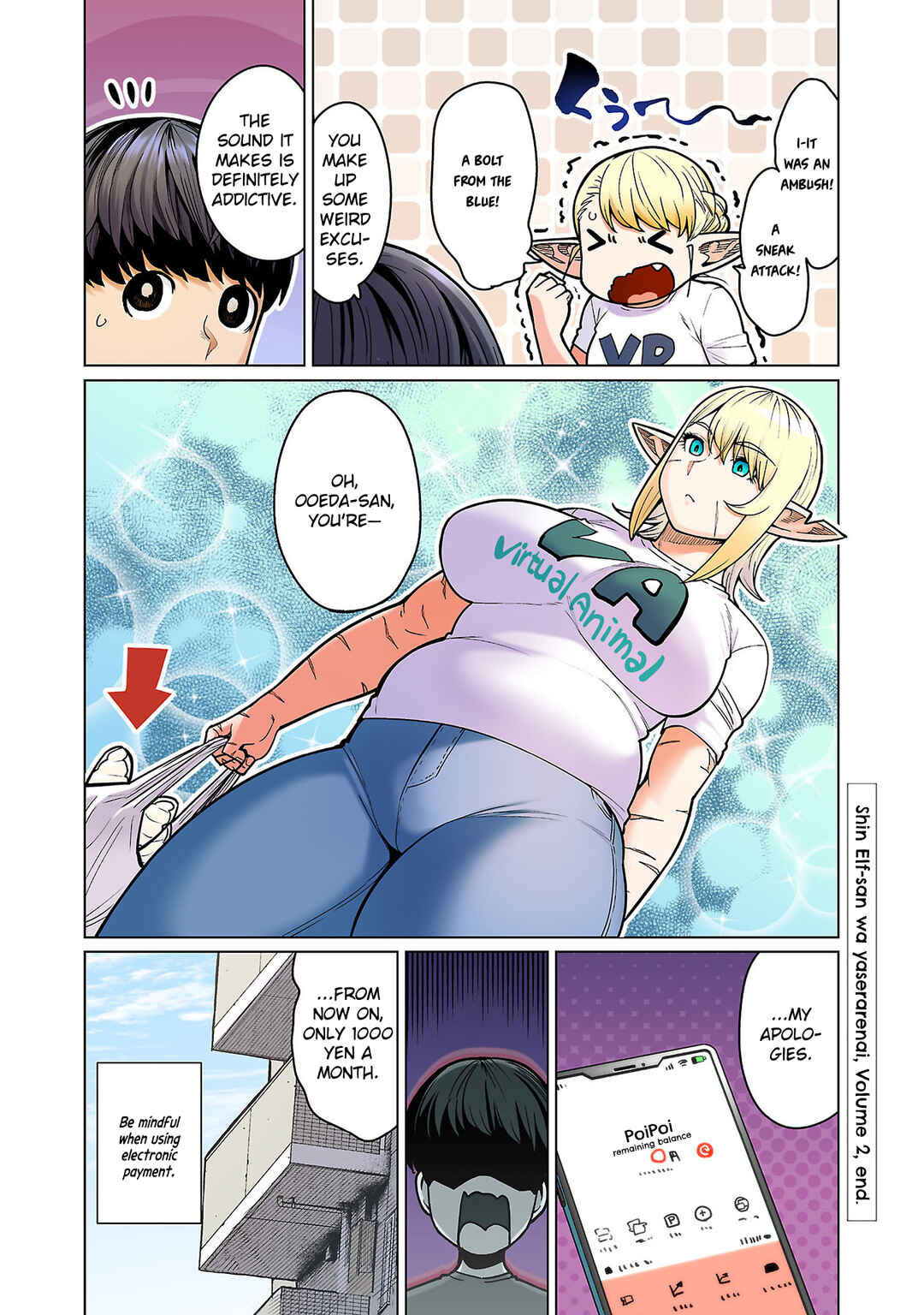 Page 22 Chapter 15.5 Shin Elf-san wa Yaserarenai. (Official Colored)