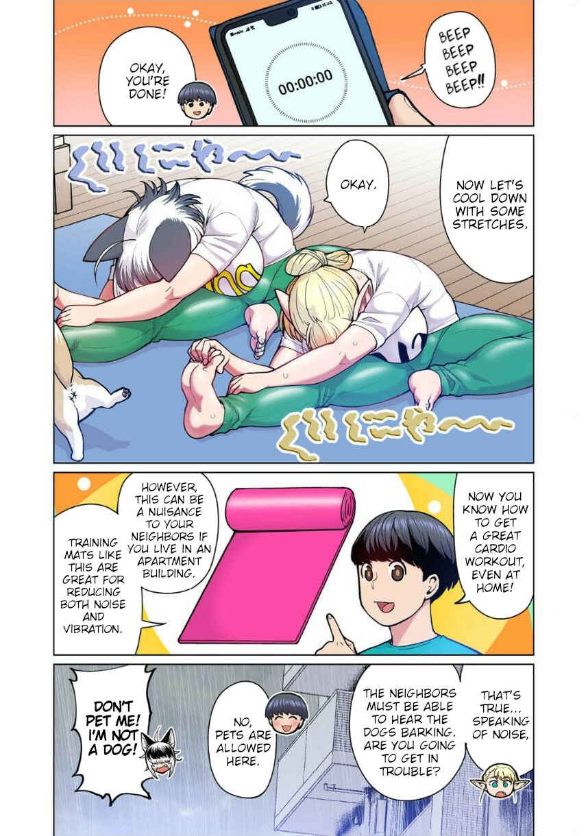 Page 24 Chapter 4 Shin Elf-san wa Yaserarenai. (Official Colored)