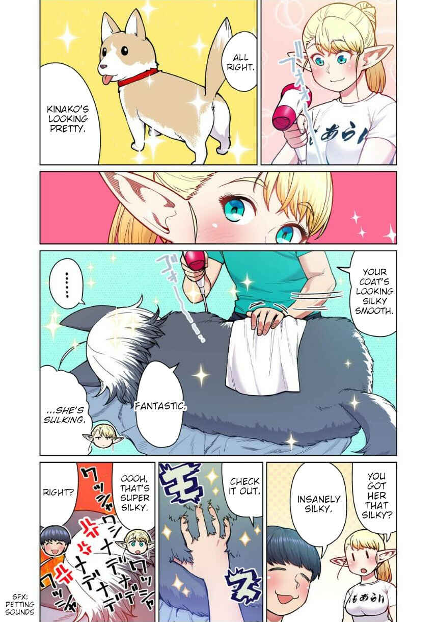 Page 8 Chapter 4 Shin Elf-san wa Yaserarenai. (Official Colored)