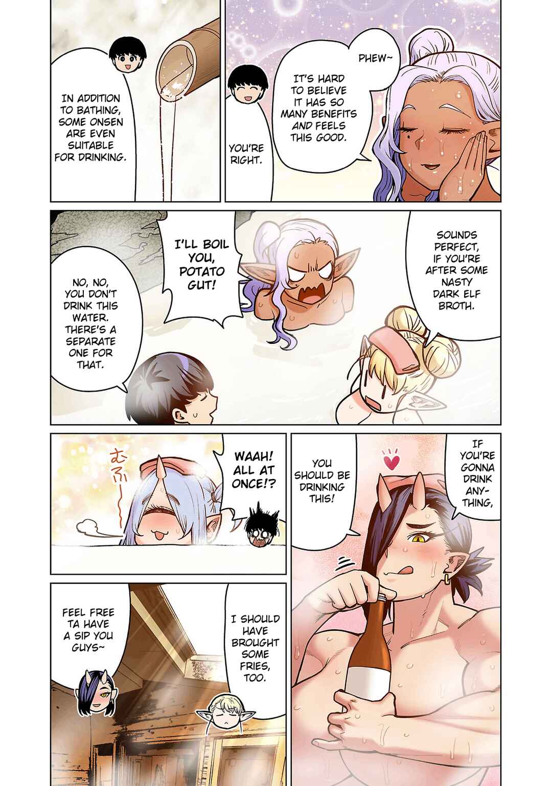 Page 17 Chapter 16 Shin Elf-san wa Yaserarenai. (Official Colored)