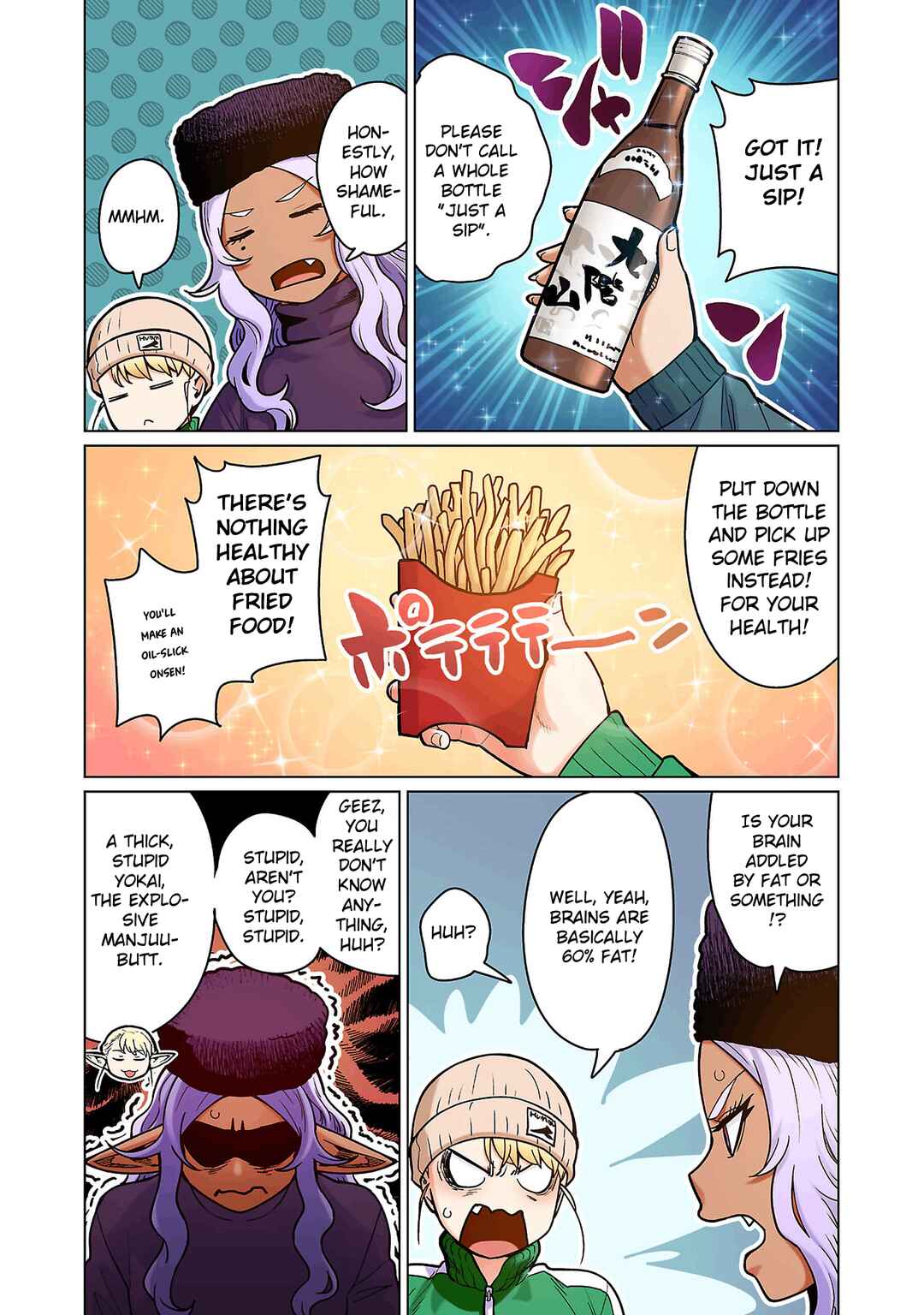 Page 9 Chapter 16 Shin Elf-san wa Yaserarenai. (Official Colored)