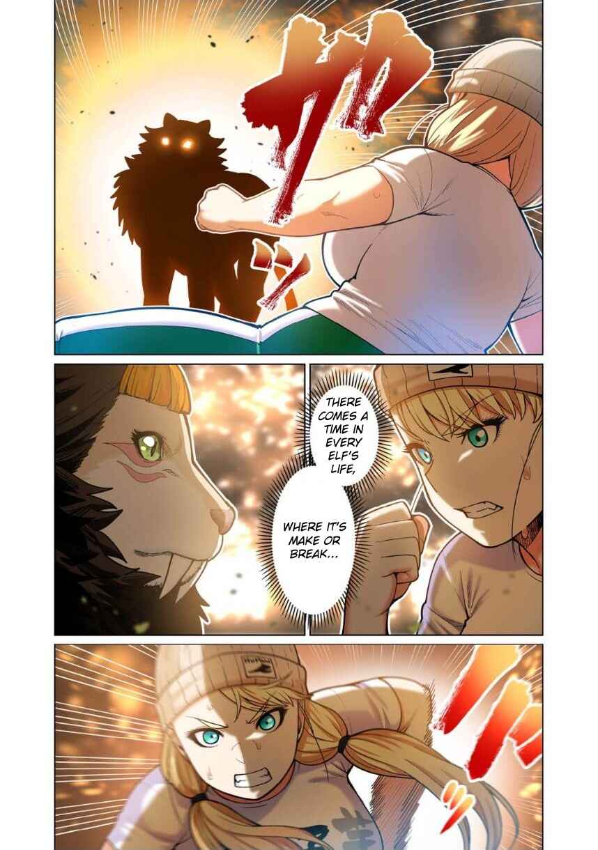 Page 14 Chapter 7 Shin Elf-san wa Yaserarenai. (Official Colored)
