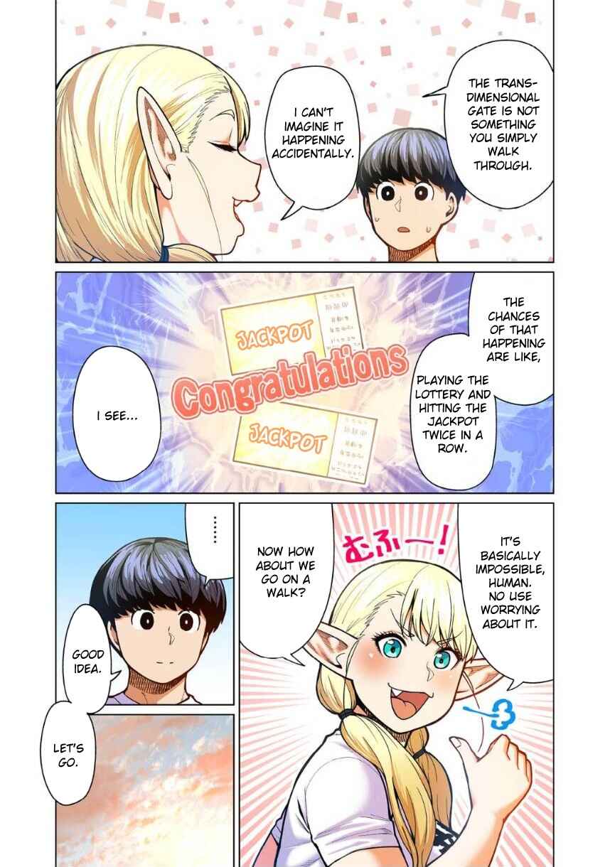 Page 9 Chapter 7 Shin Elf-san wa Yaserarenai. (Official Colored)