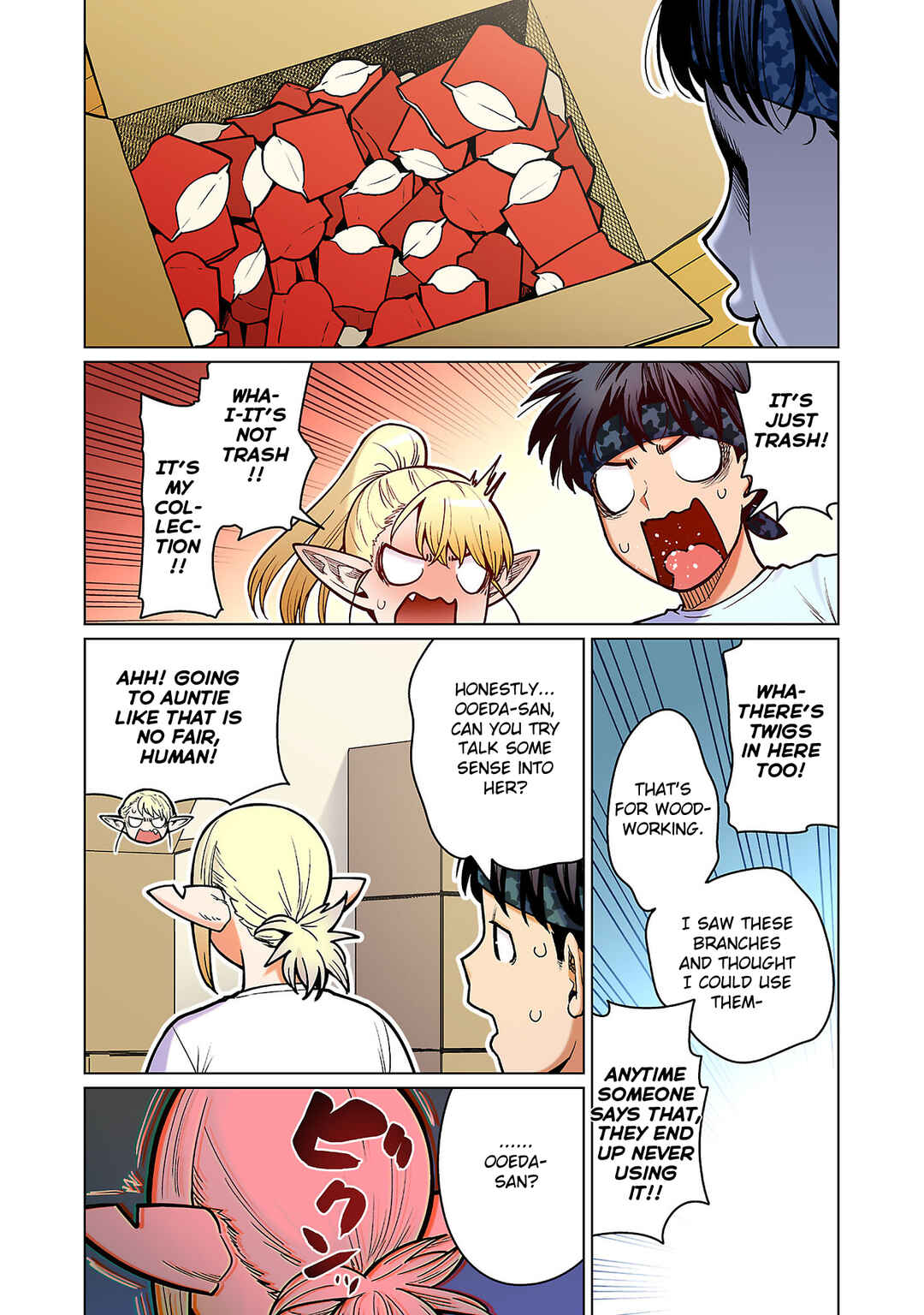 Page 22 Chapter 15 Shin Elf-san wa Yaserarenai. (Official Colored)