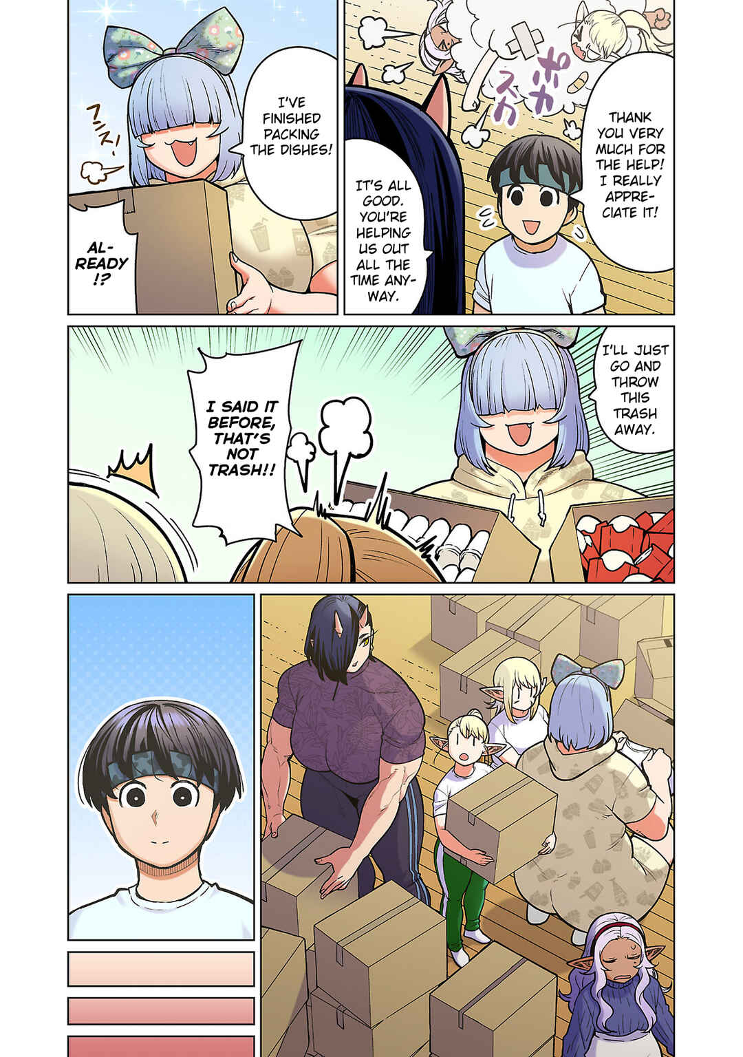 Page 25 Chapter 15 Shin Elf-san wa Yaserarenai. (Official Colored)