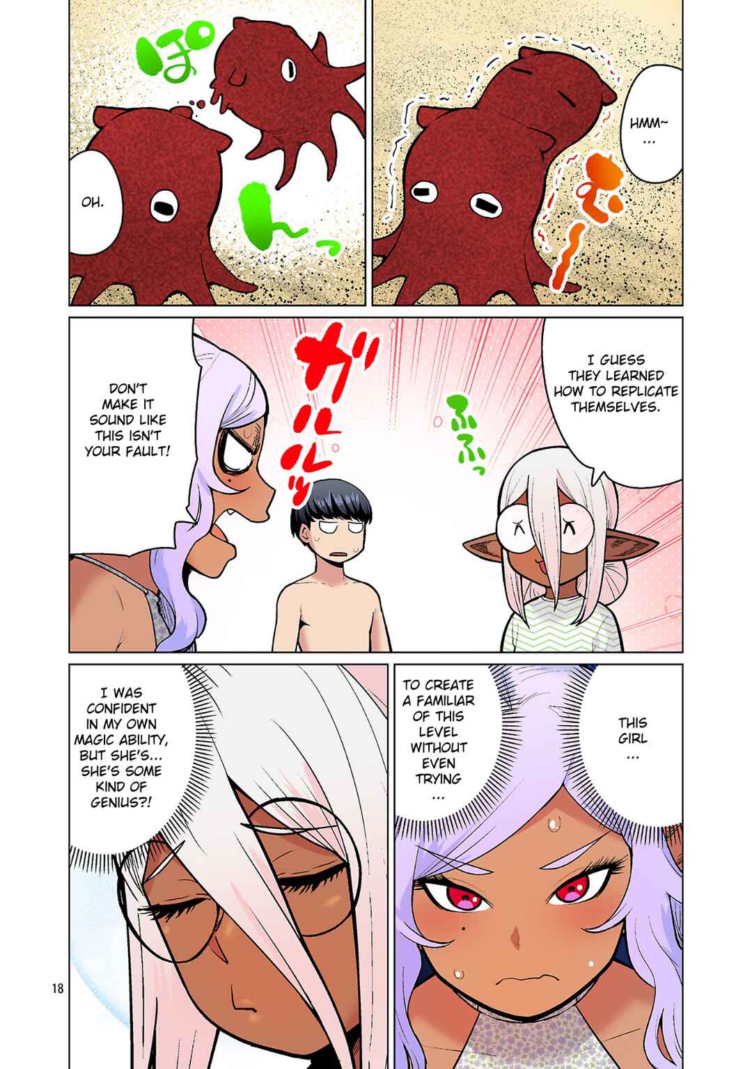 Page 18 Chapter 22 Shin Elf-san wa Yaserarenai. (Official Colored)