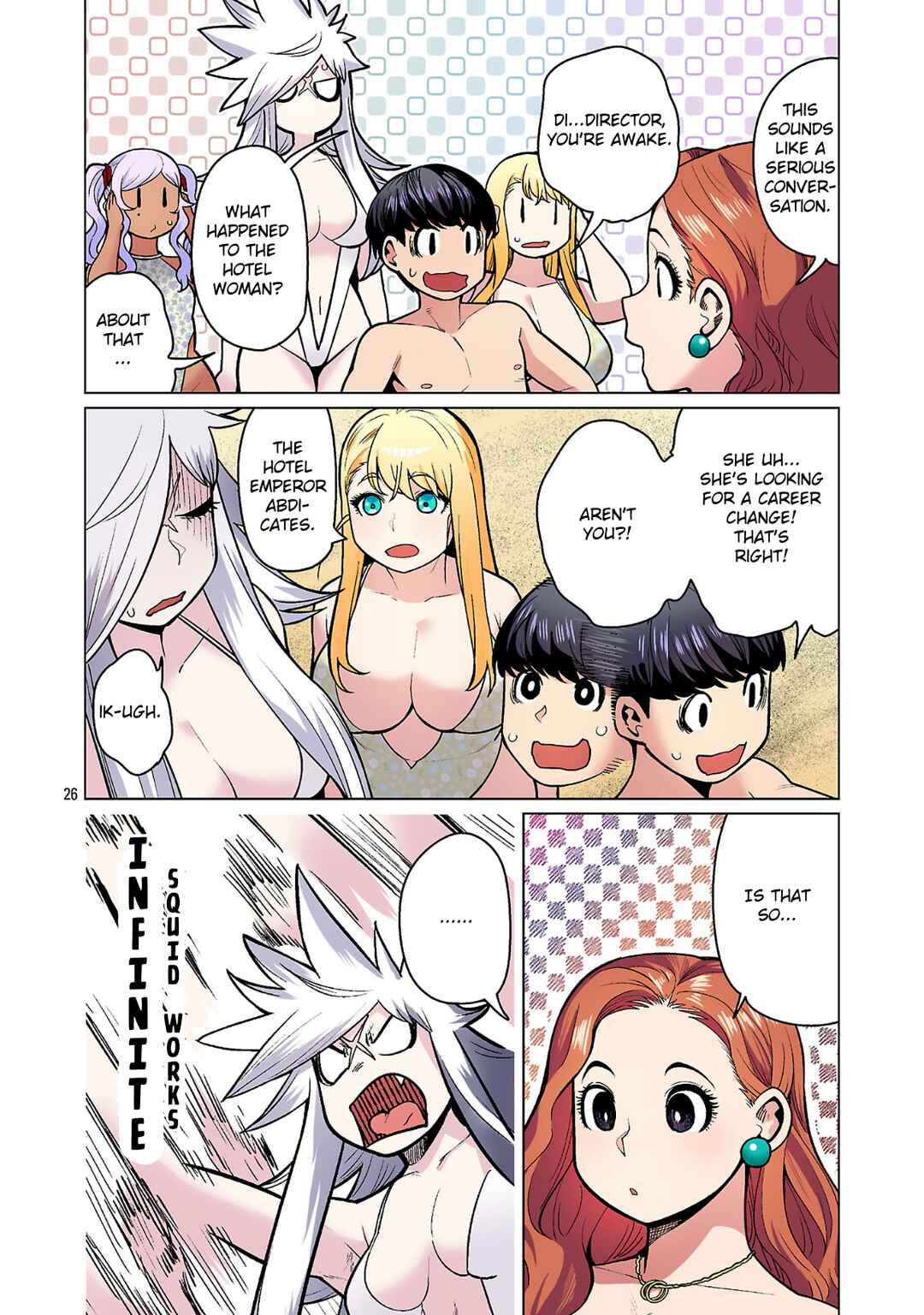 Page 26 Chapter 22 Shin Elf-san wa Yaserarenai. (Official Colored)