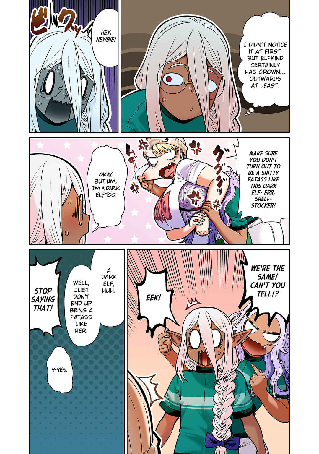 Page 14 Chapter 13 Shin Elf-san wa Yaserarenai. (Official Colored)