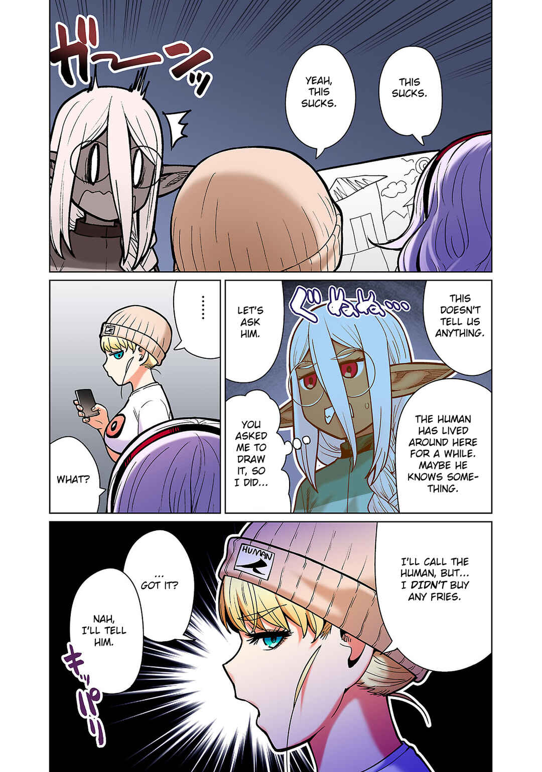 Page 22 Chapter 13 Shin Elf-san wa Yaserarenai. (Official Colored)