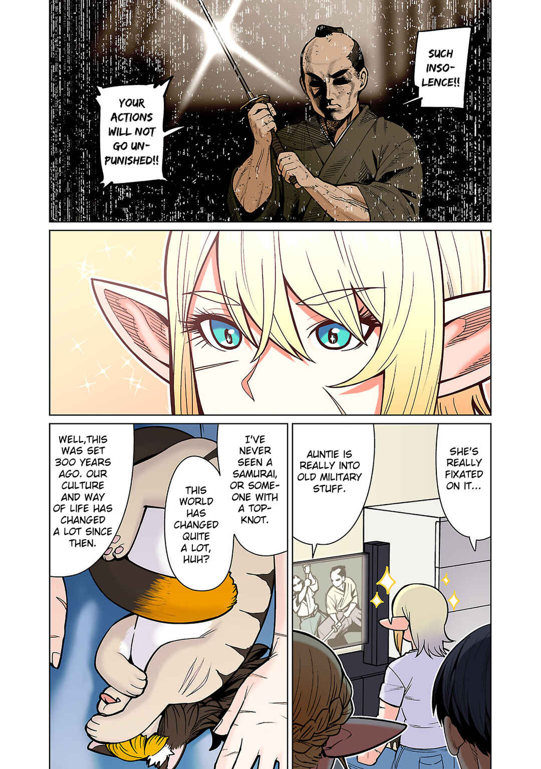 Page 5 Chapter 13 Shin Elf-san wa Yaserarenai. (Official Colored)