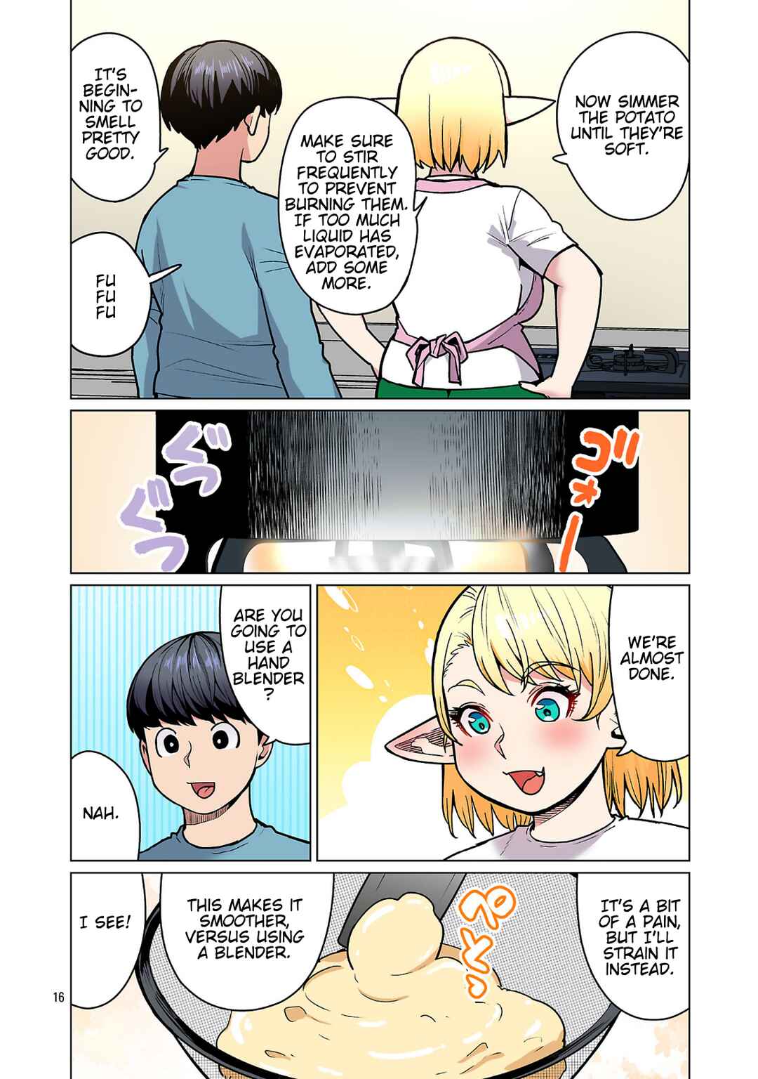Page 17 Chapter 24 Shin Elf-san wa Yaserarenai. (Official Colored)