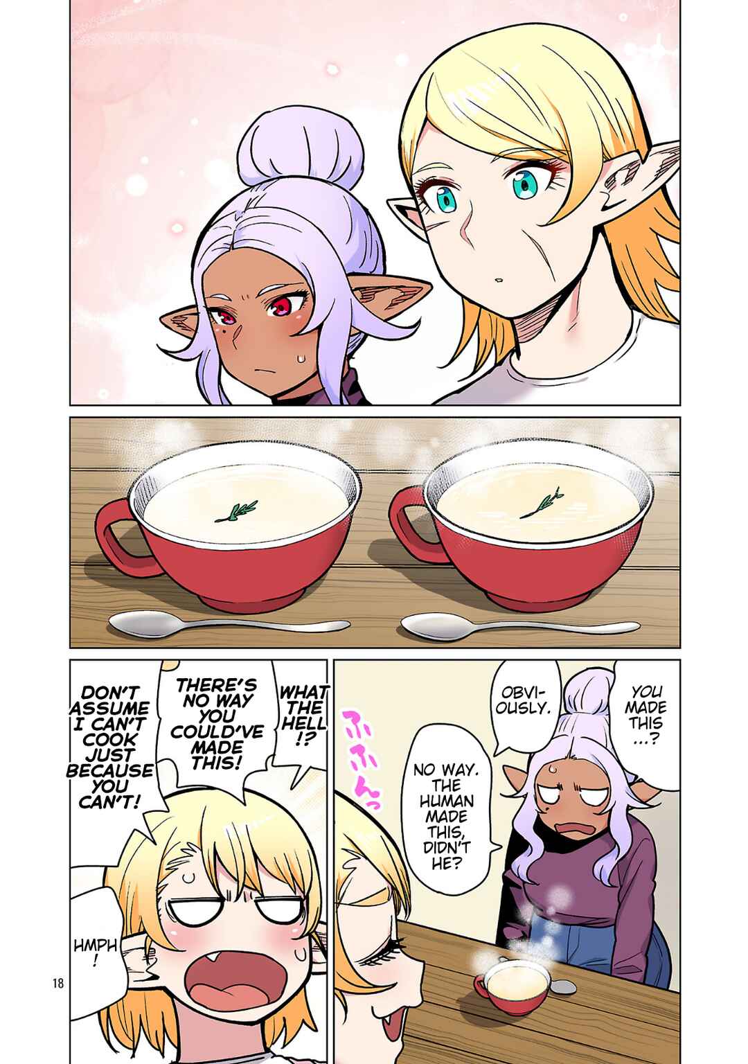 Page 19 Chapter 24 Shin Elf-san wa Yaserarenai. (Official Colored)