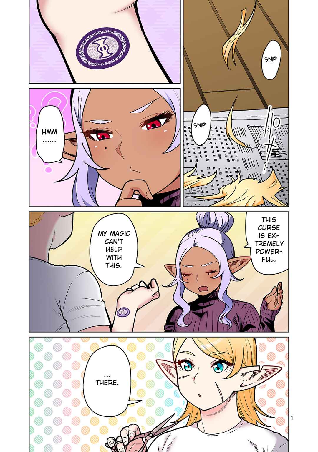 Page 2 Chapter 24 Shin Elf-san wa Yaserarenai. (Official Colored)