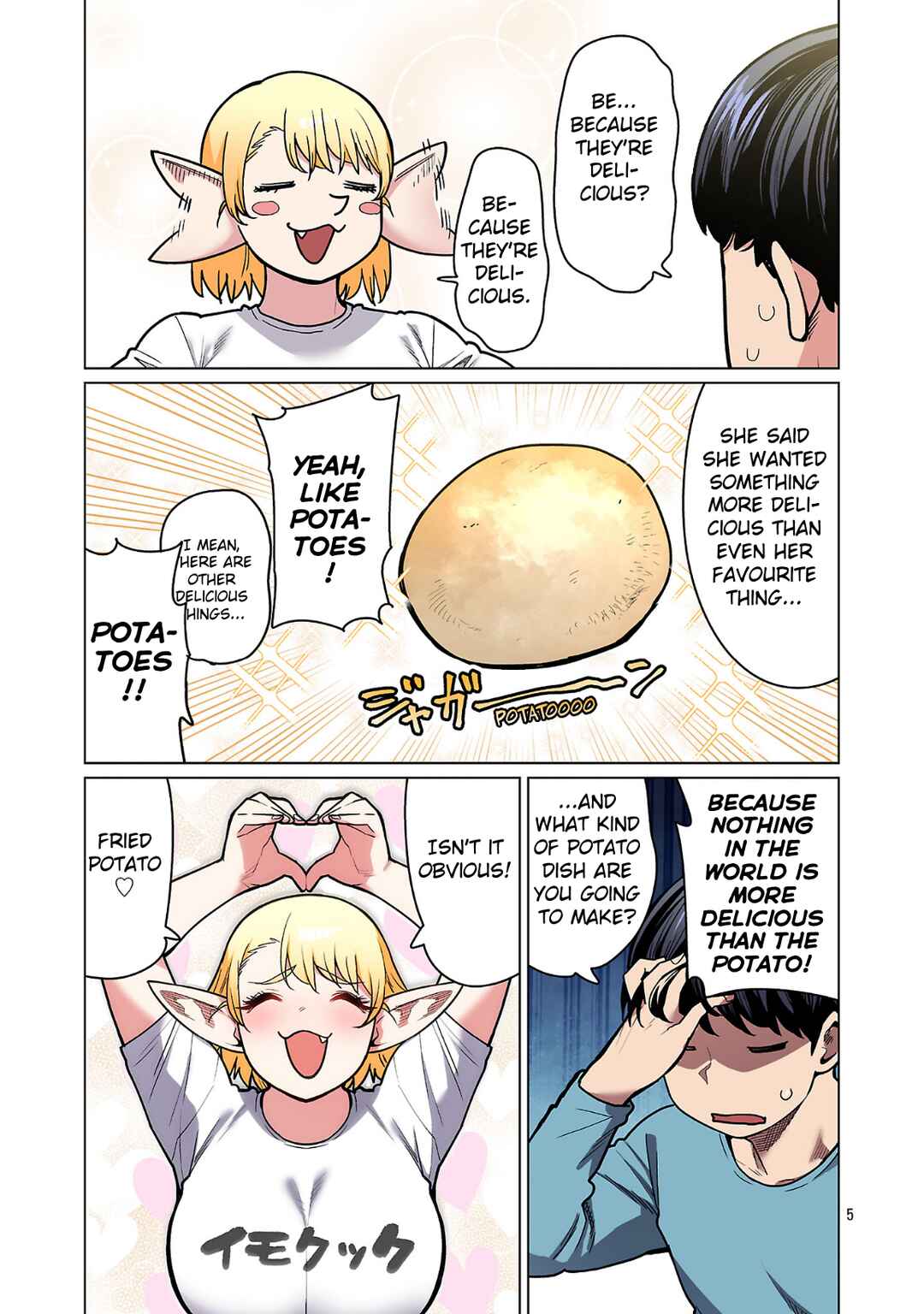 Page 6 Chapter 24 Shin Elf-san wa Yaserarenai. (Official Colored)