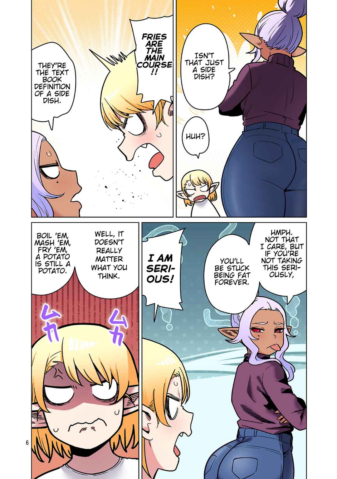 Page 7 Chapter 24 Shin Elf-san wa Yaserarenai. (Official Colored)