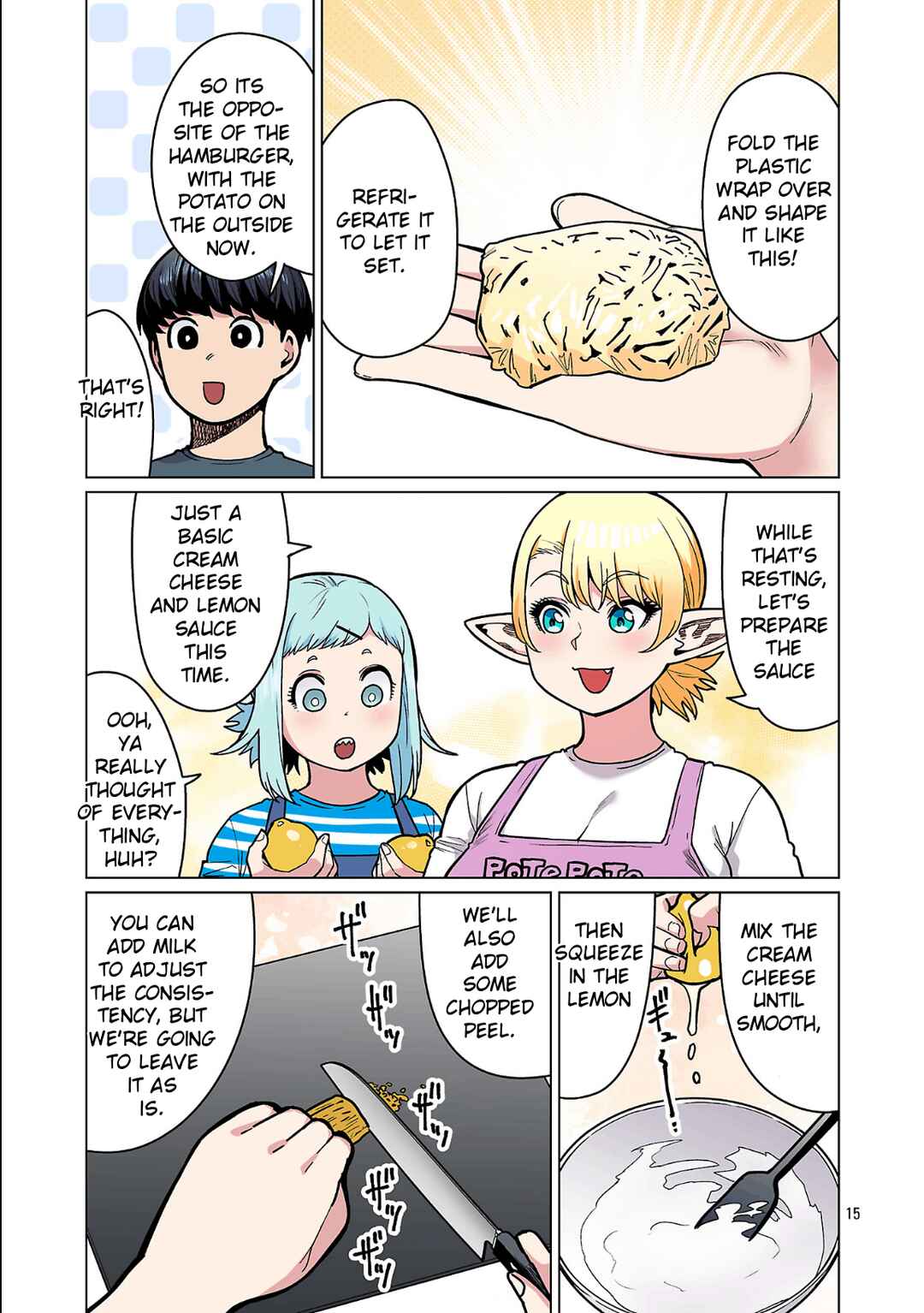 Page 16 Chapter 26 Shin Elf-san wa Yaserarenai. (Official Colored)