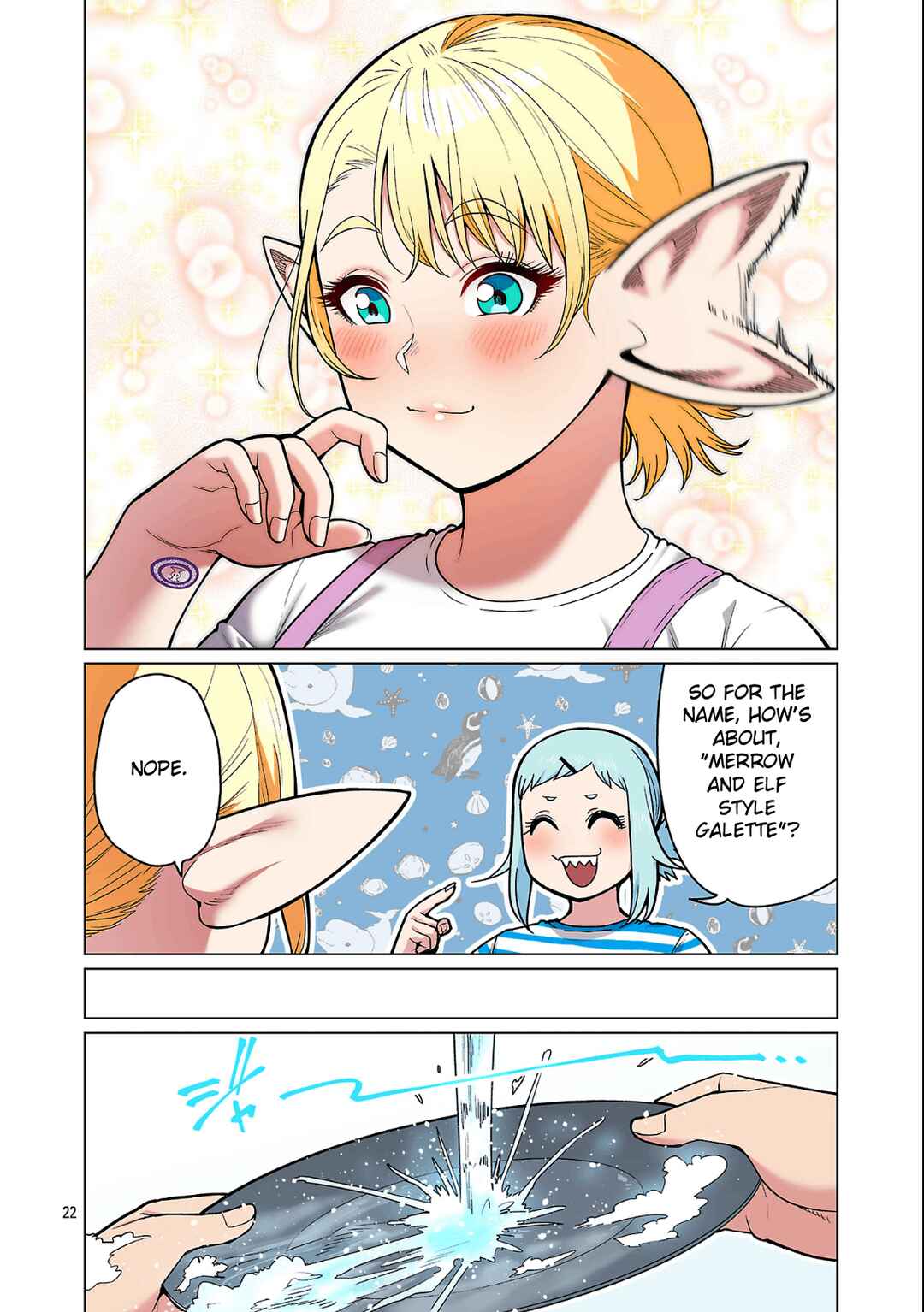 Page 23 Chapter 26 Shin Elf-san wa Yaserarenai. (Official Colored)