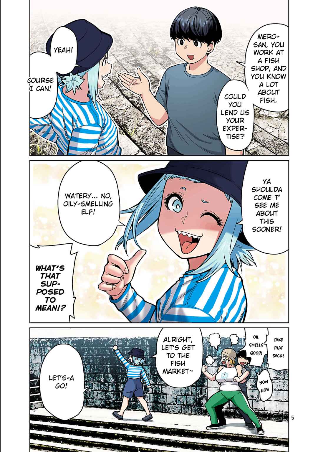 Page 6 Chapter 26 Shin Elf-san wa Yaserarenai. (Official Colored)