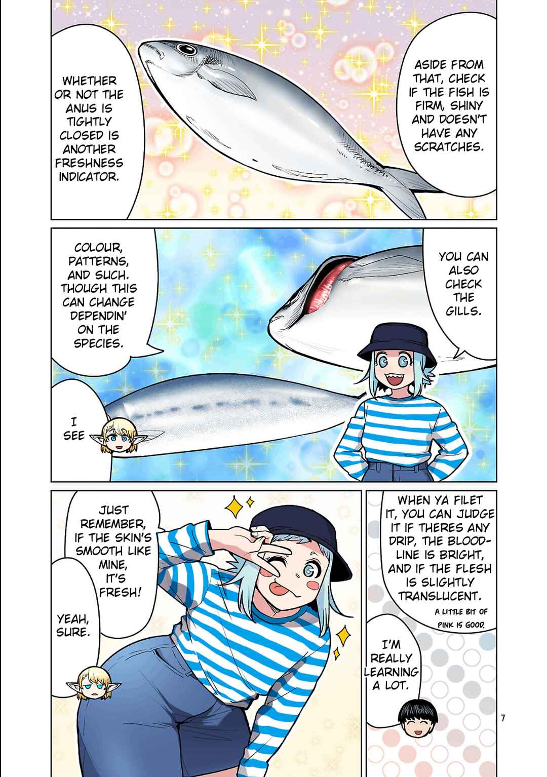 Page 8 Chapter 26 Shin Elf-san wa Yaserarenai. (Official Colored)