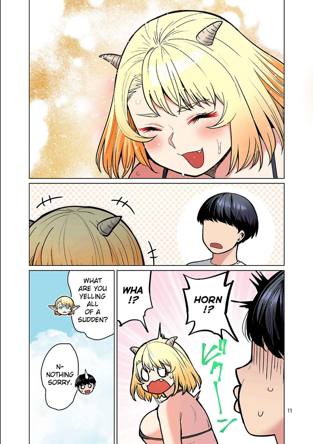 Page 13 Chapter 27 Shin Elf-san wa Yaserarenai. (Official Colored)