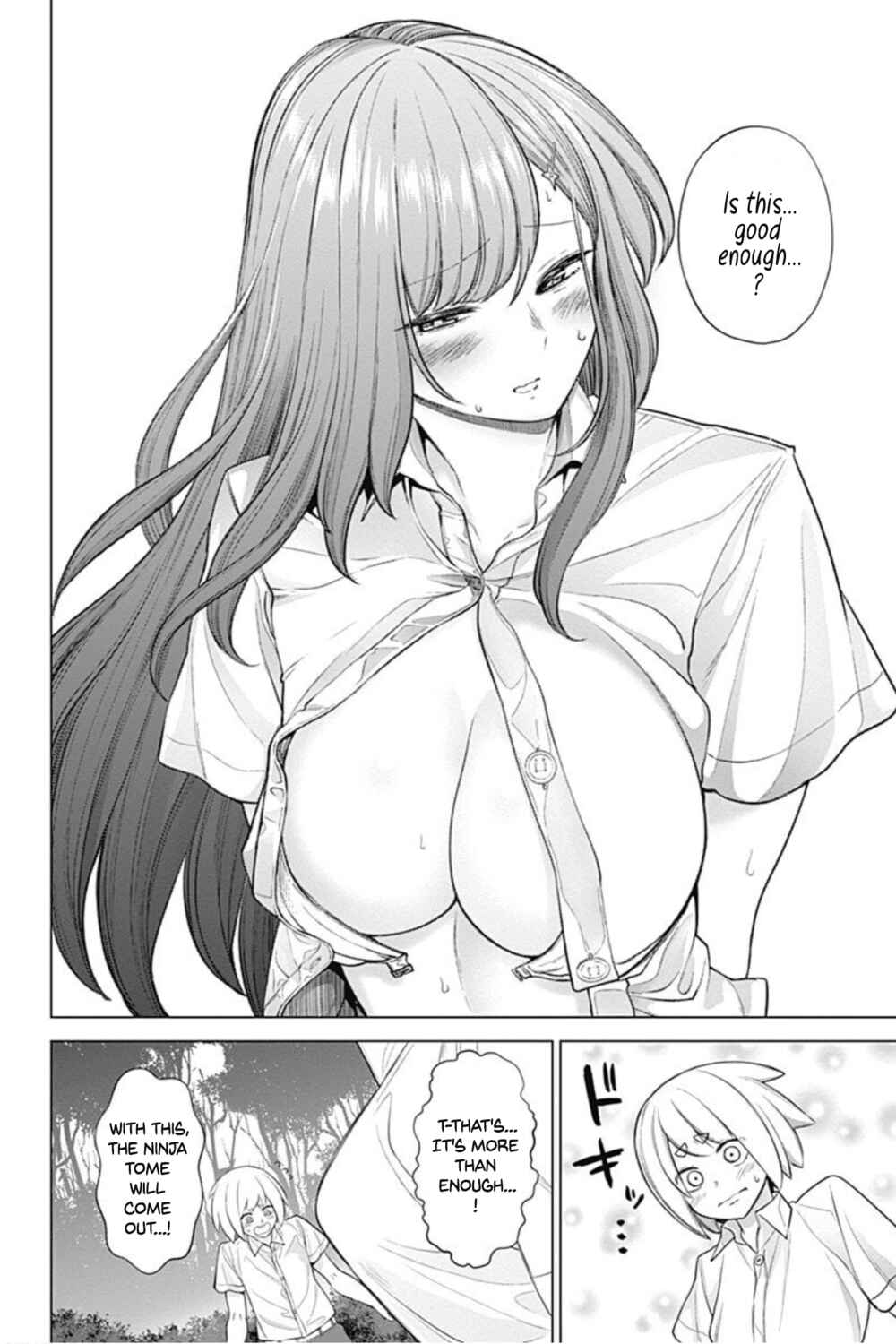 Page 10 Chapter 32 Kunoichi no Ichi! no Ni