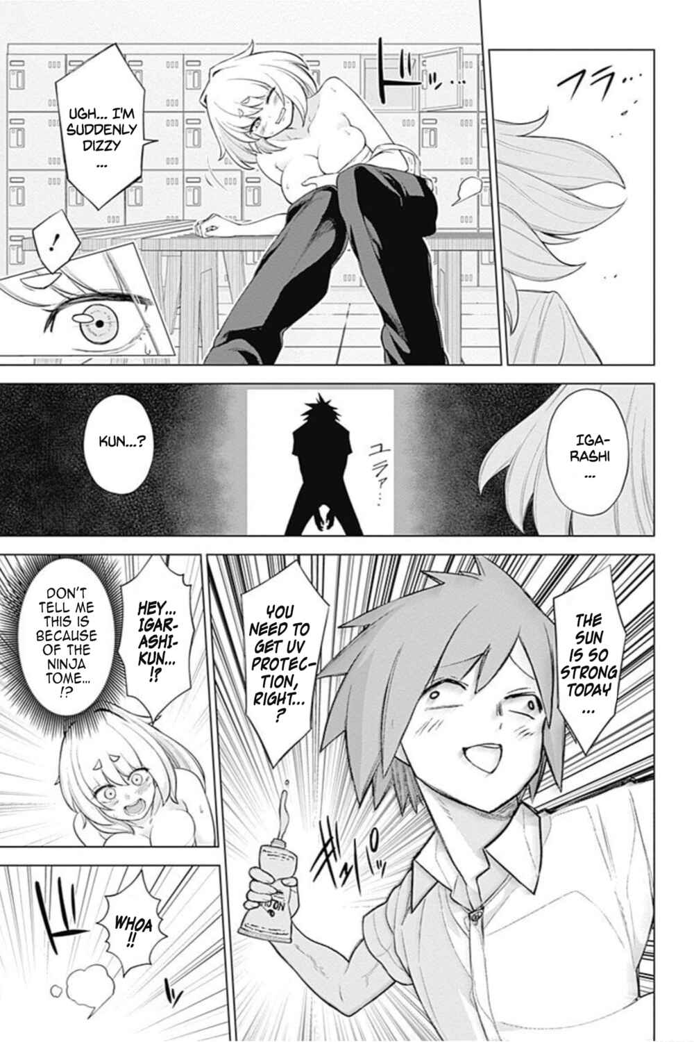 Page 11 Chapter 34 Kunoichi no Ichi! no Ni
