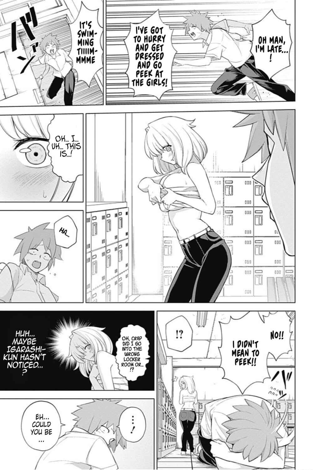 Page 9 Chapter 34 Kunoichi no Ichi! no Ni