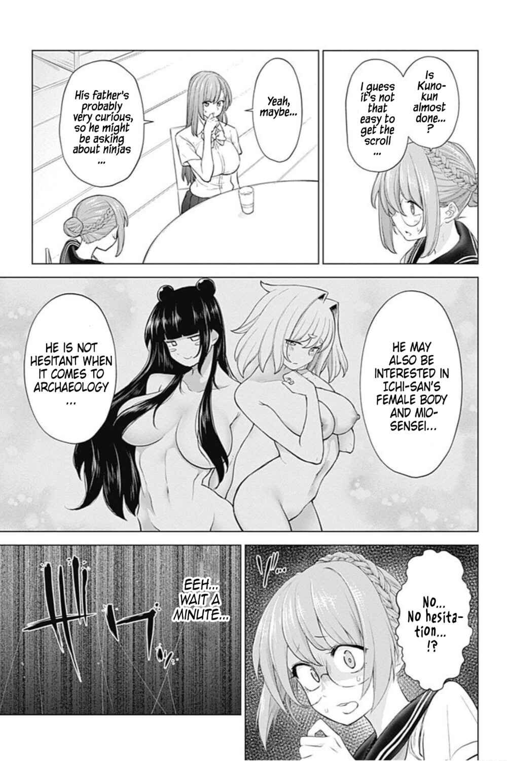 Page 11 Chapter 40 Kunoichi no Ichi! no Ni