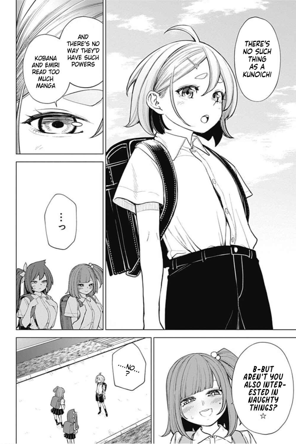 Page 4 Chapter 48 Kunoichi no Ichi! no Ni