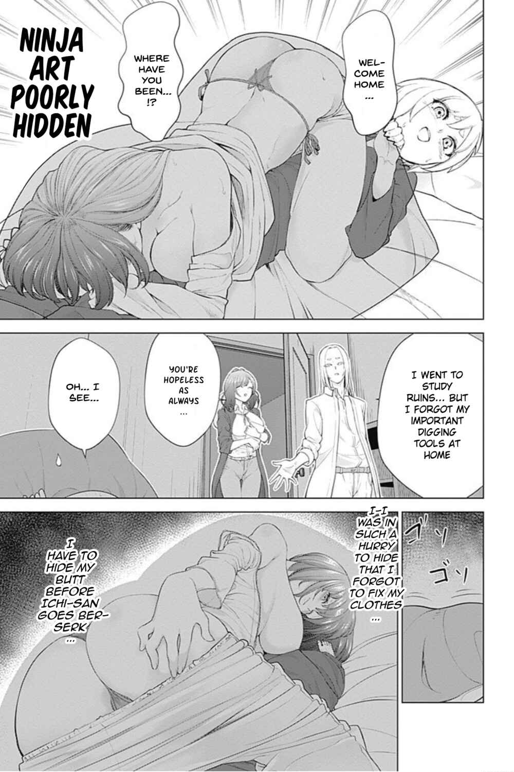 Page 3 Chapter 10 Kunoichi no Ichi! no Ni