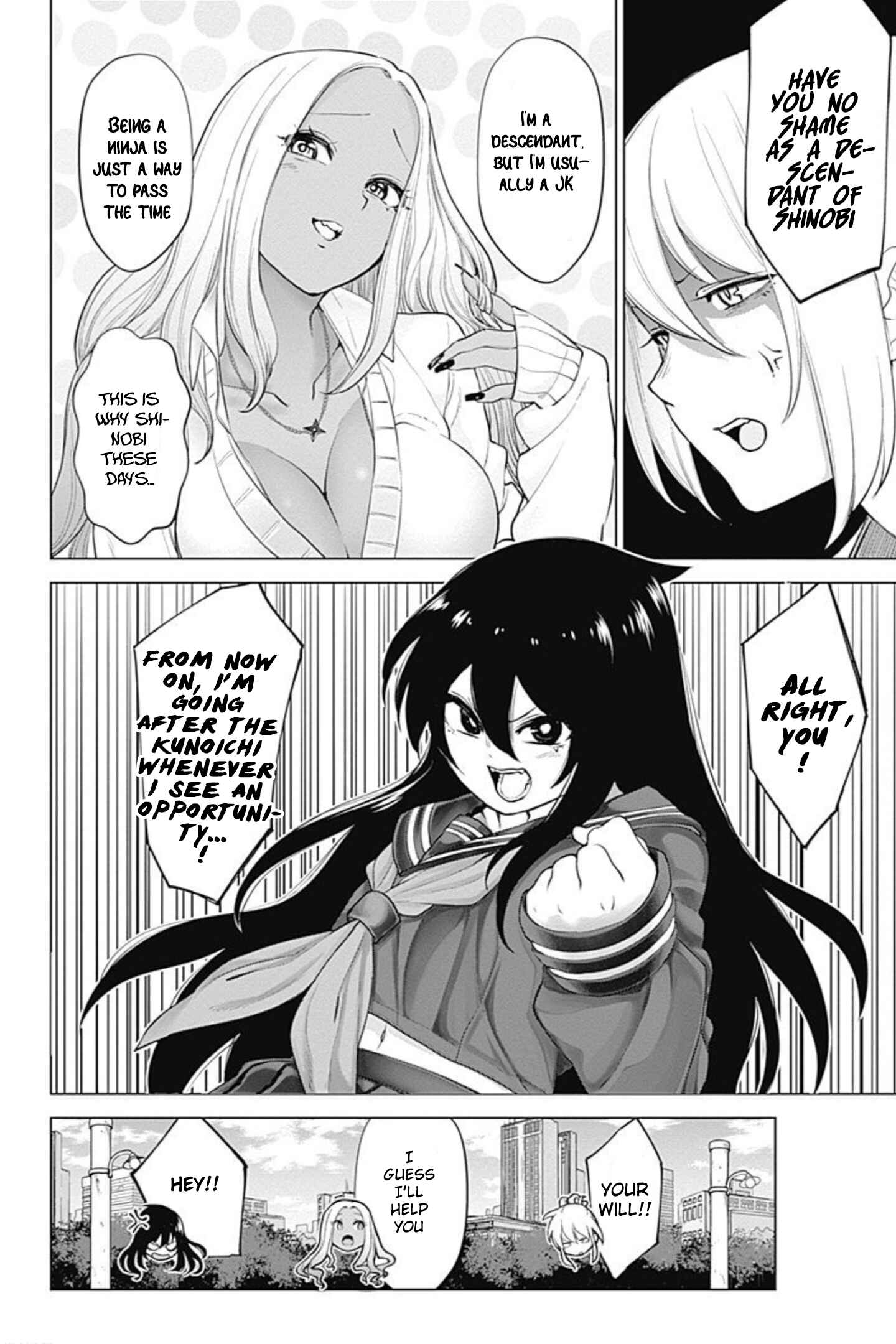 Page 6 Chapter 8 Kunoichi no Ichi! no Ni