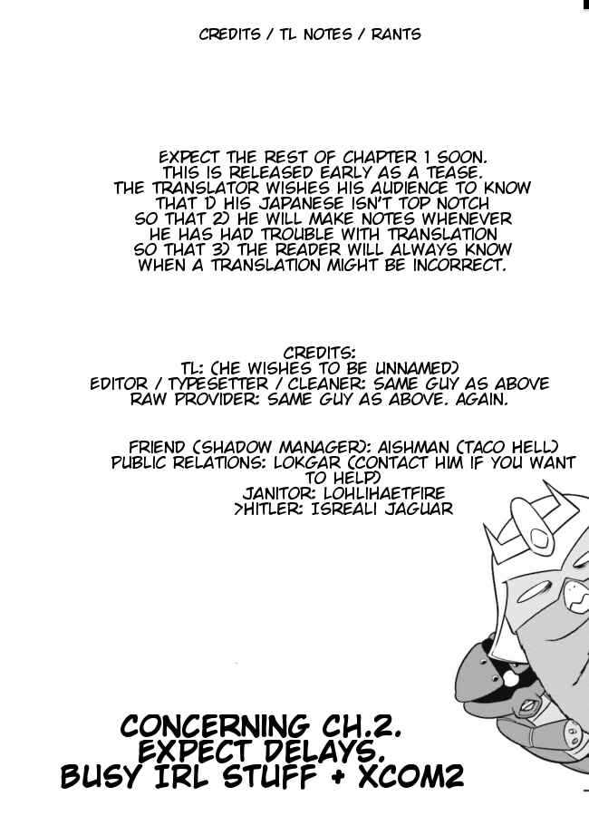 Page 1 Chapter 1.3 Mr. Mobile Suit Gundam