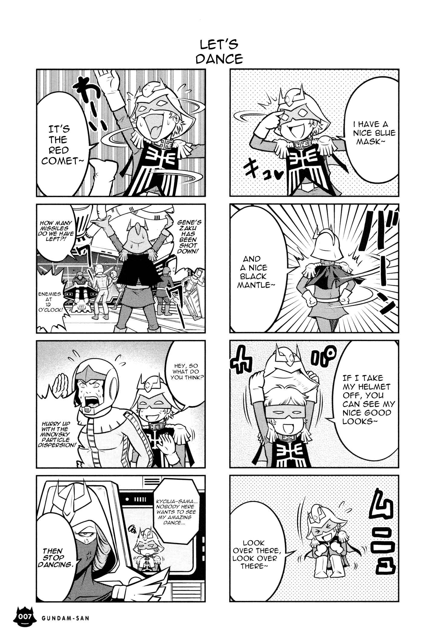 Page 4 Chapter 1 Mr. Mobile Suit Gundam
