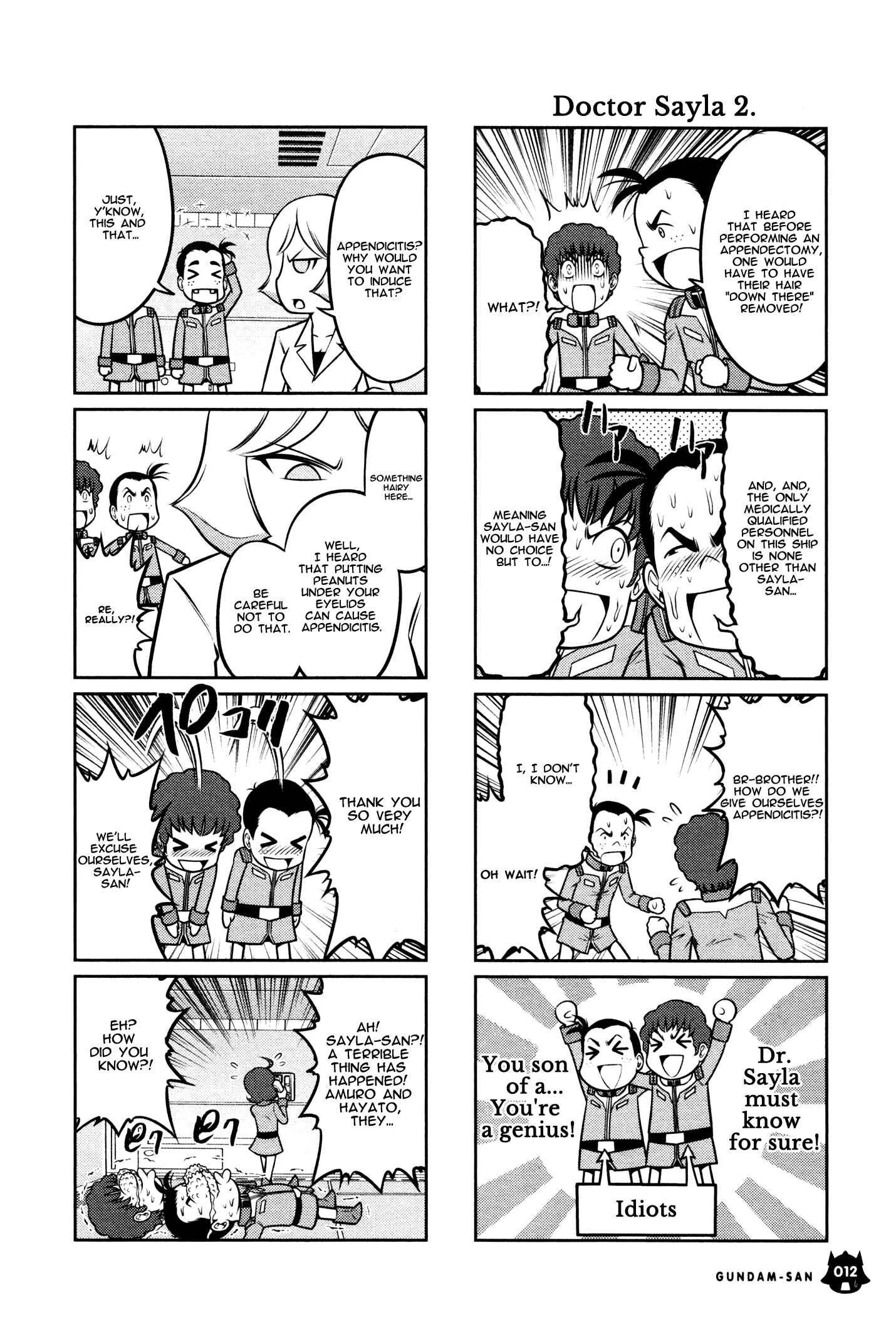 Page 12 Chapter 1 Mr. Mobile Suit Gundam