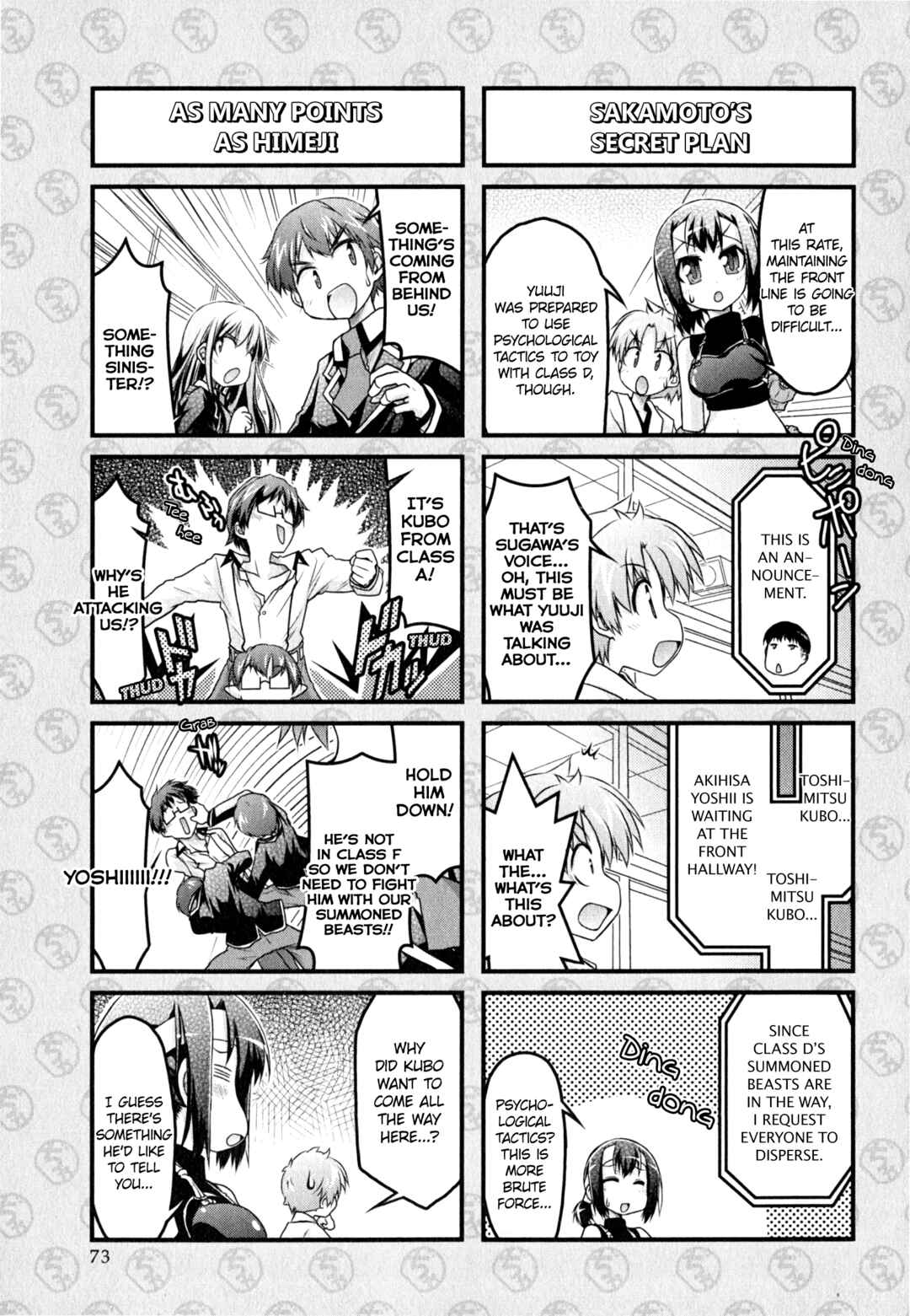 Page 11 Chapter 14 Baka & Test & Shokanjudya
