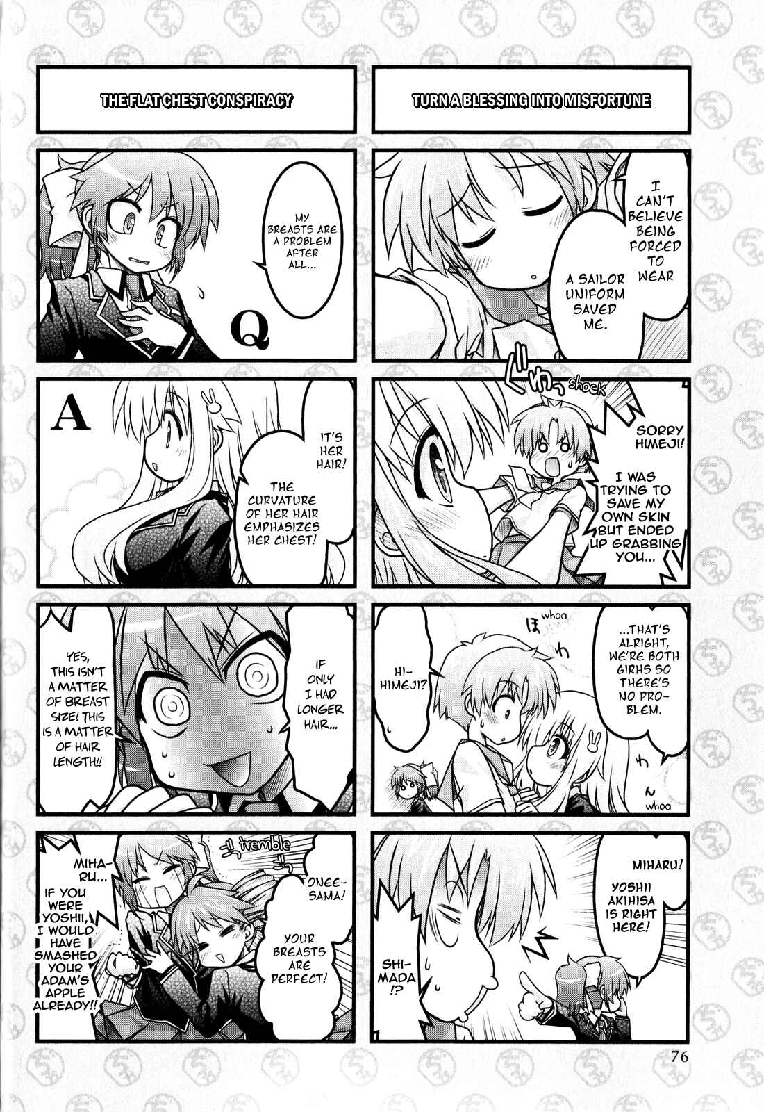 Page 4 Chapter 4 Baka & Test & Shokanjudya