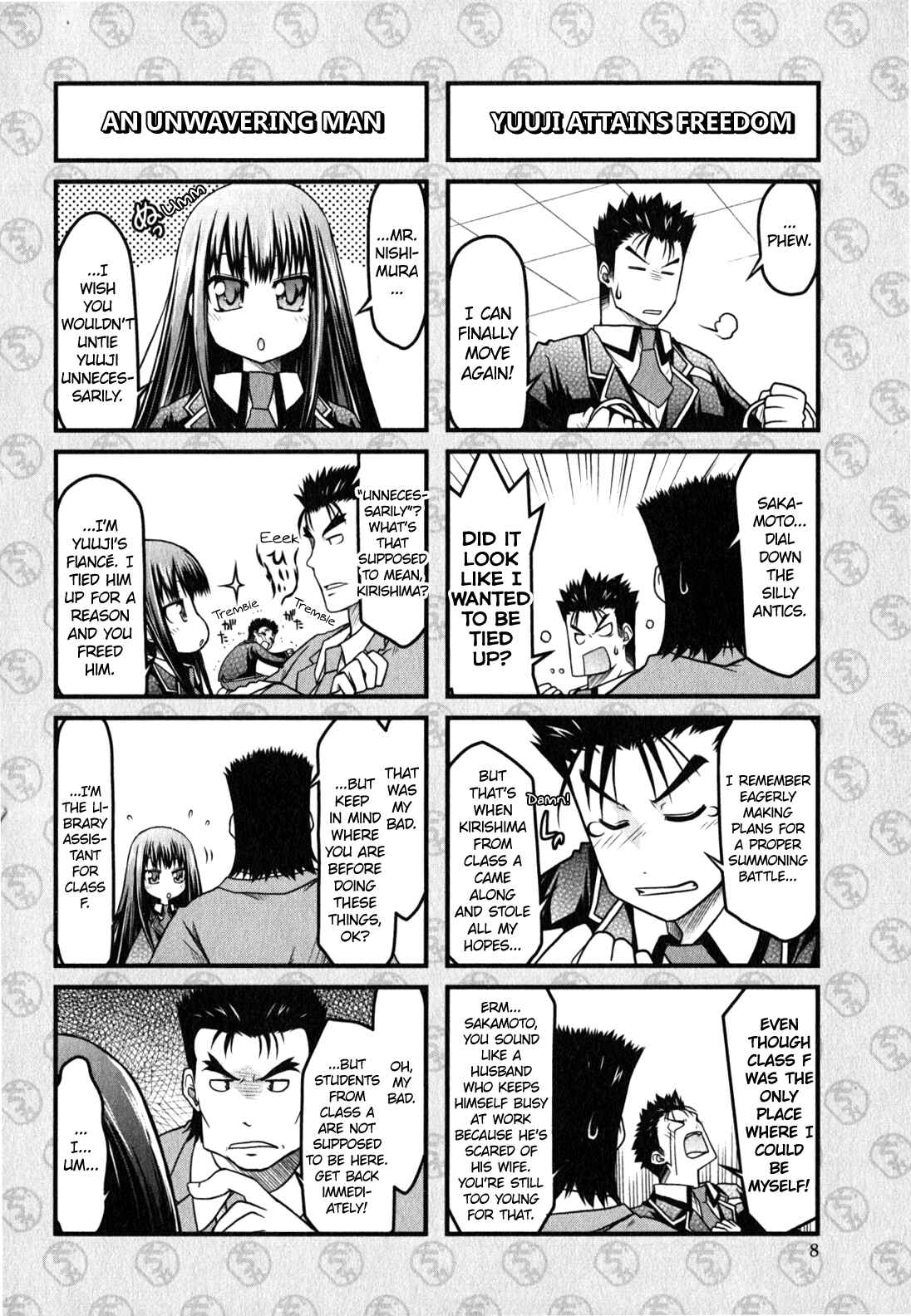 Page 4 Chapter 10 Baka & Test & Shokanjudya