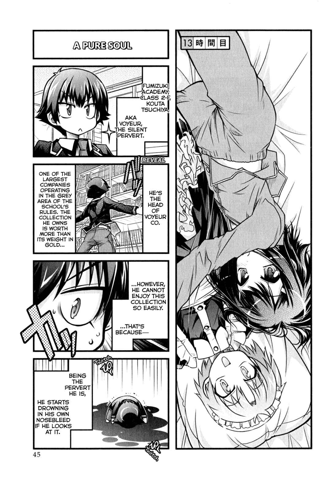 Page 1 Chapter 13 Baka & Test & Shokanjudya