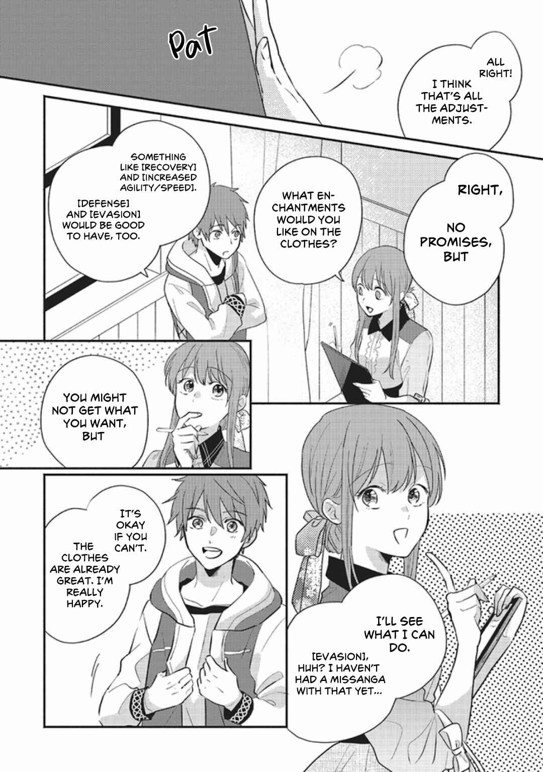 Page 8 Chapter 5 Boukensha no Fuku, Tsukurimasu! ~Isekai de Hajimeru Designer Seikatsu~