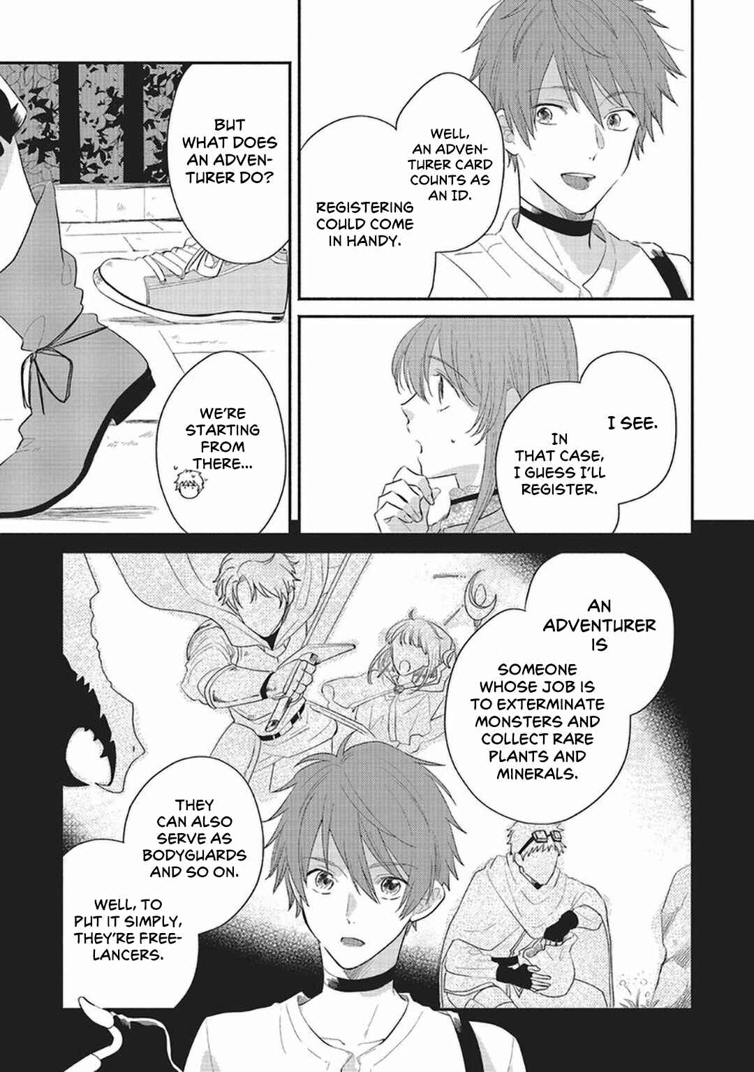 Page 33 Chapter 1 Boukensha no Fuku, Tsukurimasu! ~Isekai de Hajimeru Designer Seikatsu~