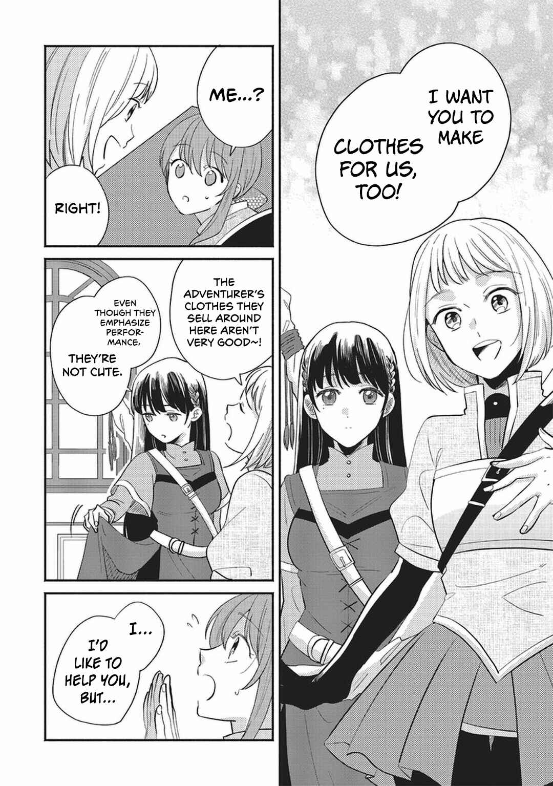 Page 27 Chapter 6 Boukensha no Fuku, Tsukurimasu! ~Isekai de Hajimeru Designer Seikatsu~