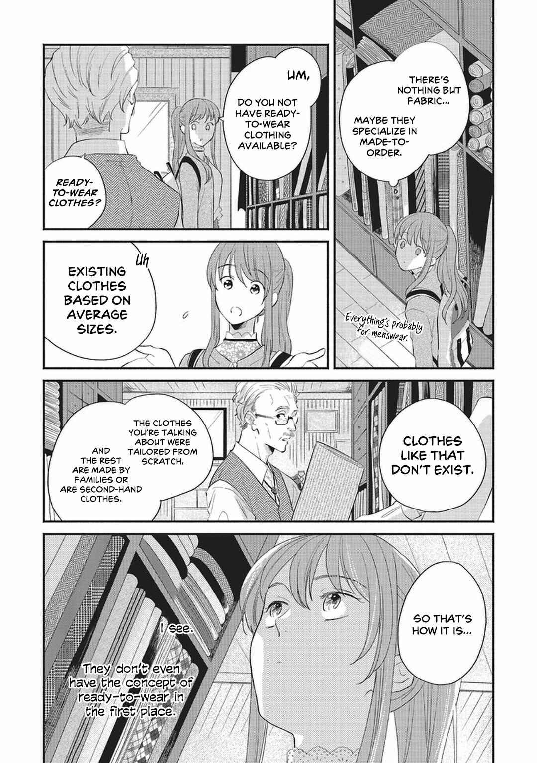 Page 12 Chapter 3 Boukensha no Fuku, Tsukurimasu! ~Isekai de Hajimeru Designer Seikatsu~