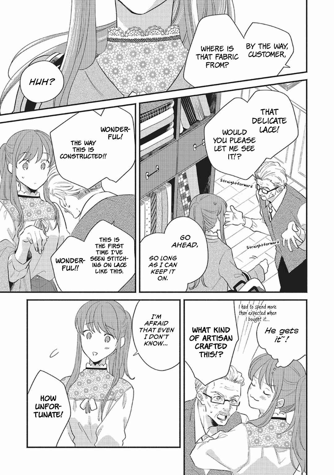 Page 13 Chapter 3 Boukensha no Fuku, Tsukurimasu! ~Isekai de Hajimeru Designer Seikatsu~