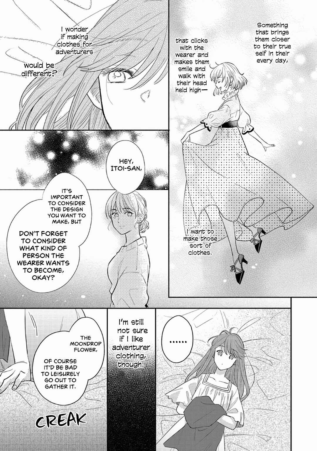 Page 31 Chapter 7 Boukensha no Fuku, Tsukurimasu! ~Isekai de Hajimeru Designer Seikatsu~