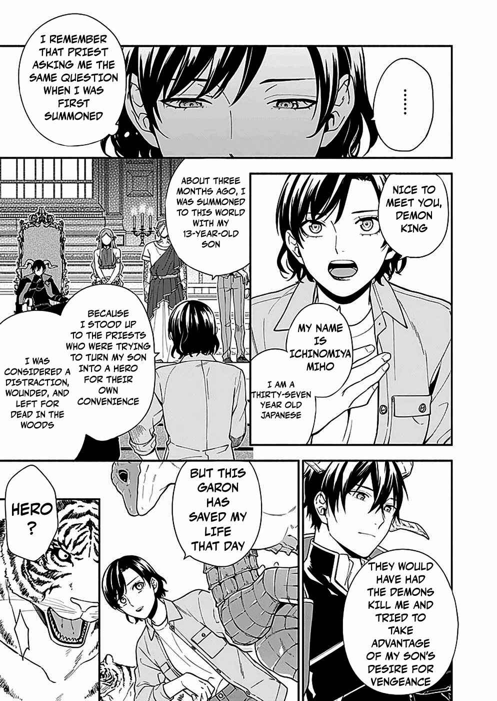 Page 9 Chapter 4 Yuusha no Haha desu ga, Maou-gun no Kanbu ni Narimashita